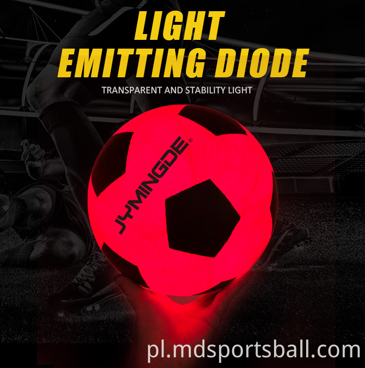 piłka nożna z diodą LED soccer ball with led